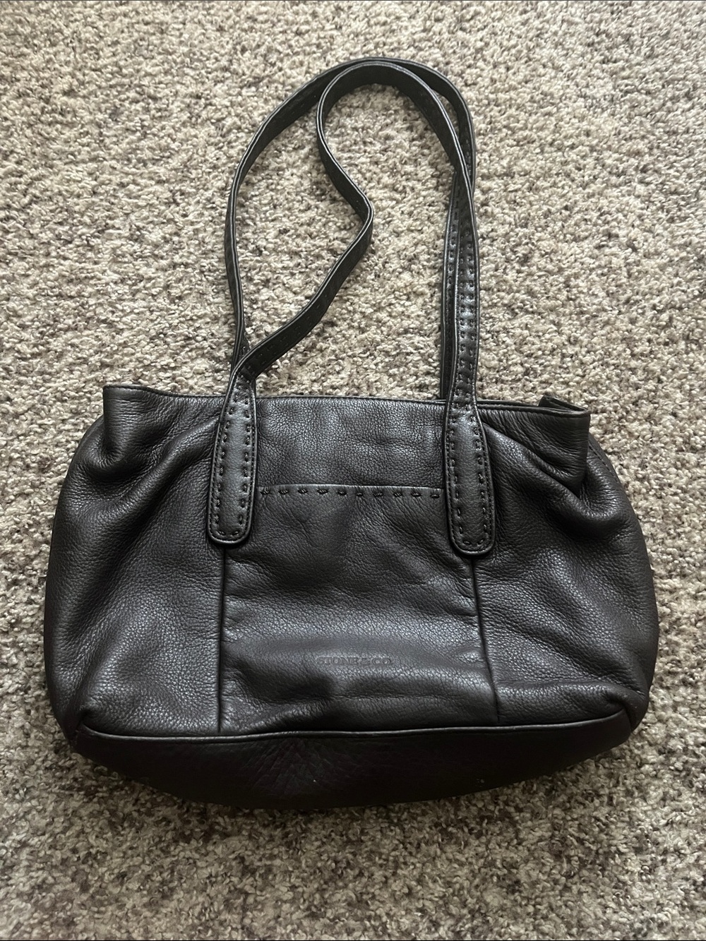 Stone & Co. Brown Leather Shoulder Tote